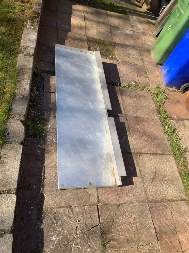 Aluminium work tops 