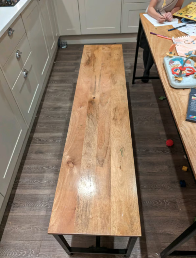 image for Made Lomond Mango Wood Bench