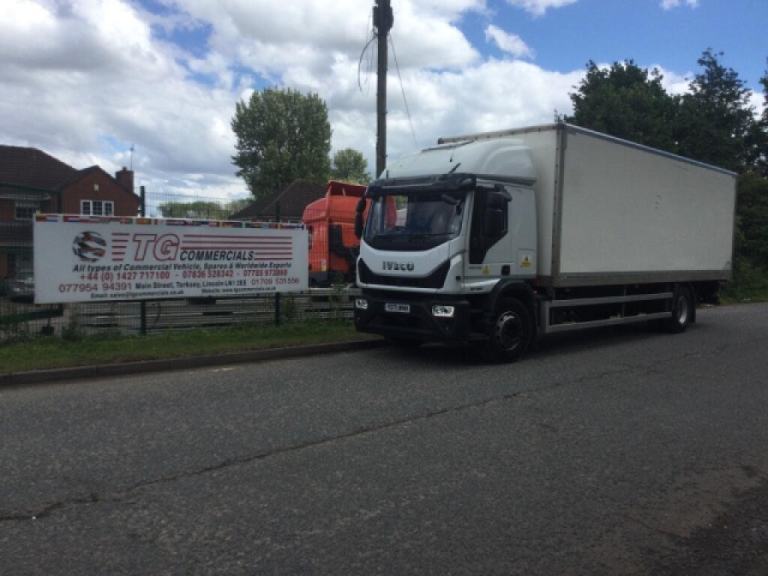 2021 (71) IVECO EUROCARGO DIESEL BOX 6.7 180E25S Semi Automatic