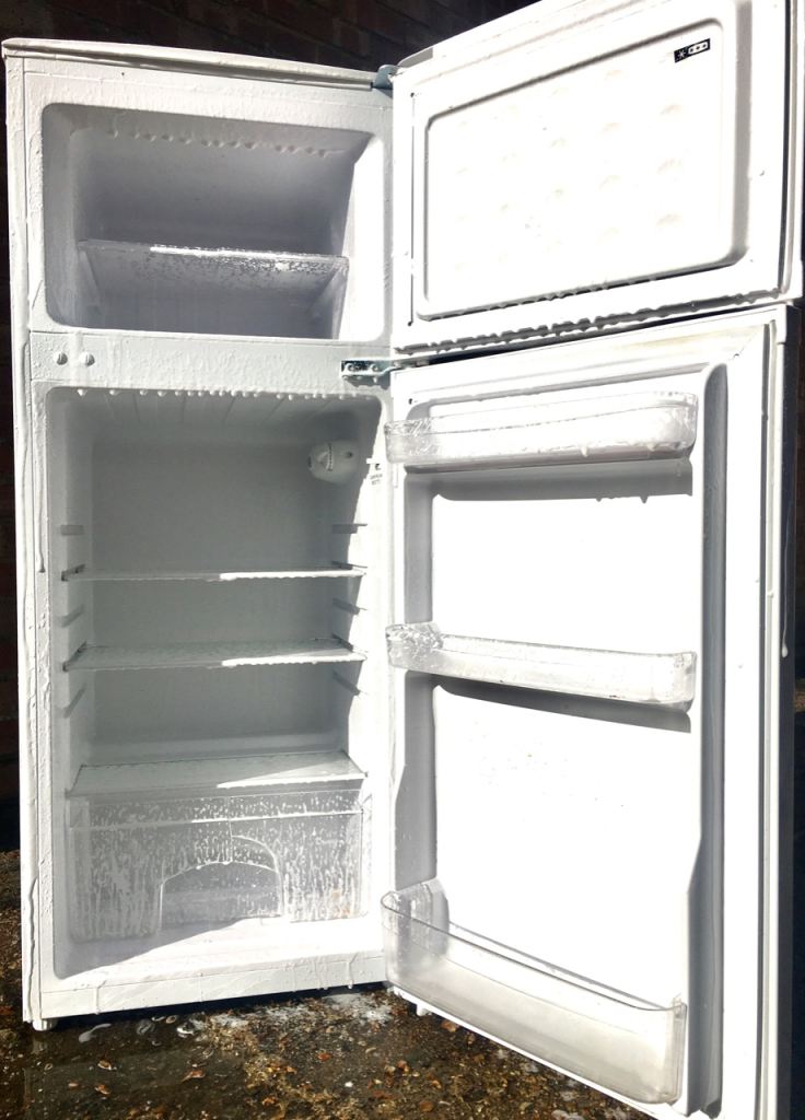 COMPACT ARGOS FRIDGE FREEZER ❄️❄️✅FREE DELIVERY 🚚 SAME DAY 