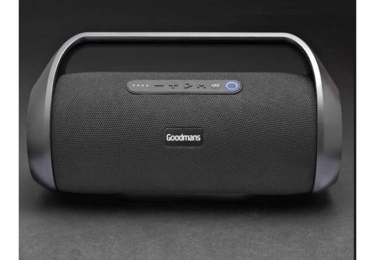 Goodmans Portable Bluetooth Speaker - Black,  New never used only opened box