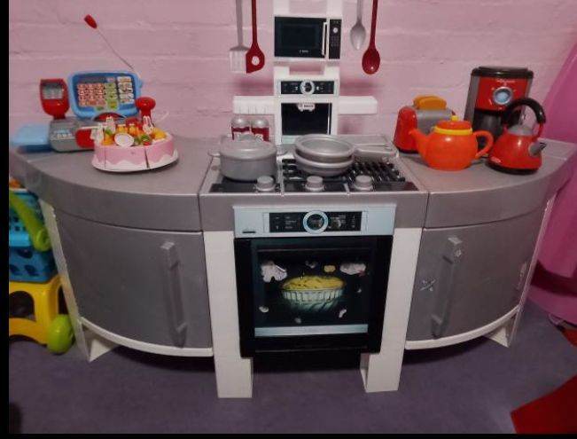 Kids Play Kitchen with Accessories