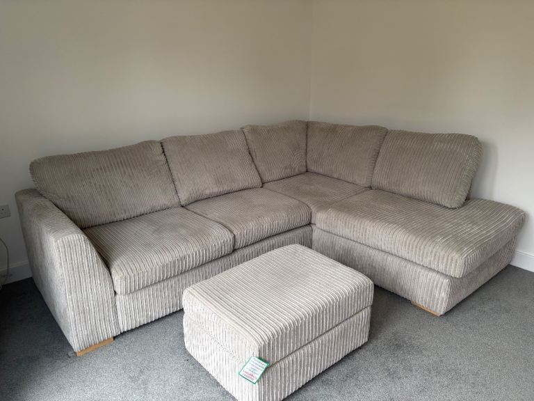 Left Hand Facing Arm Open End Corner Sofa