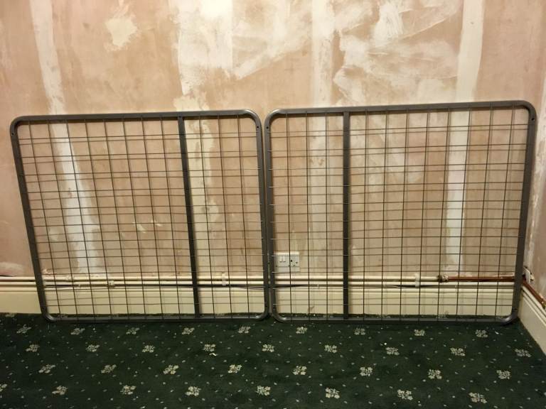 Ikea Svärta single silver loft bed frame - inc. mattress (cabin bed, bunkbed)