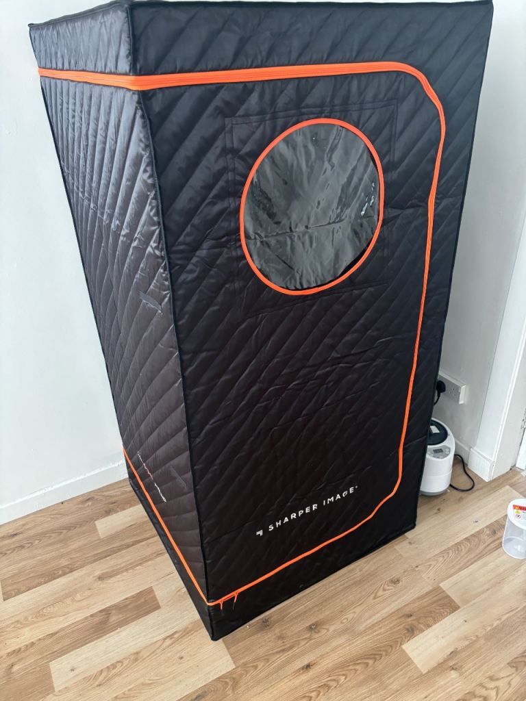 Sharper Image Portable Steam Sauna Tent with Steamer