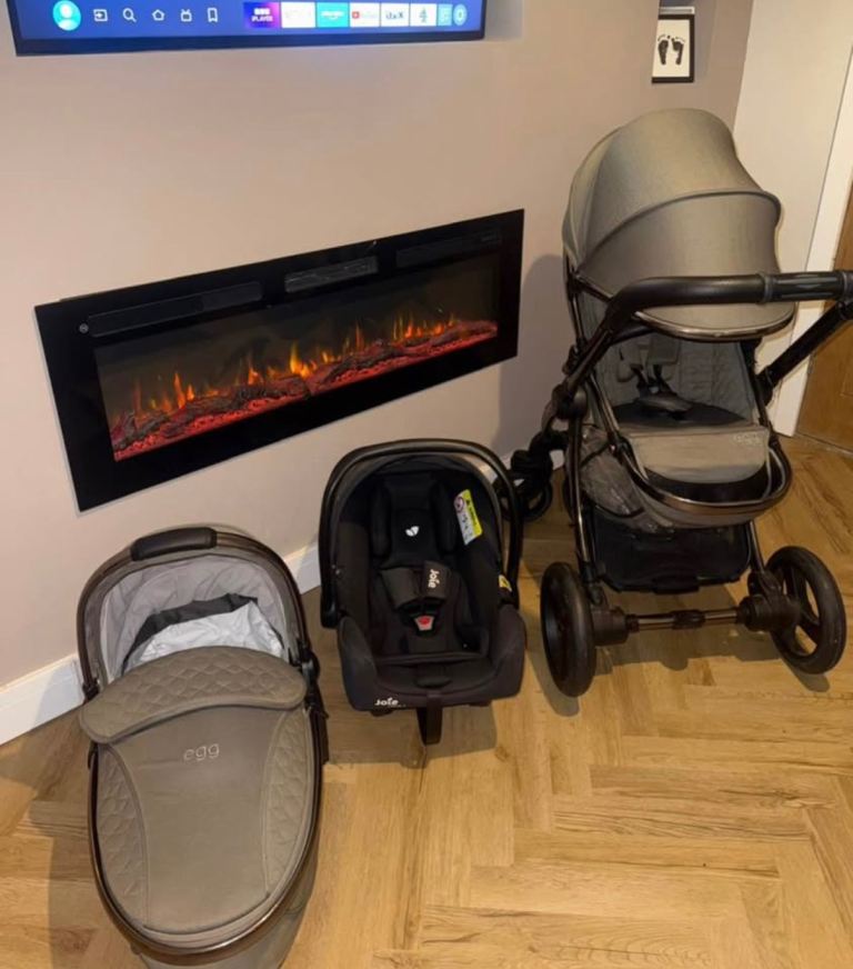 Egg Stroller 3 | Travel System with Car Seat | Carrycot | Accessories  | MINK | 