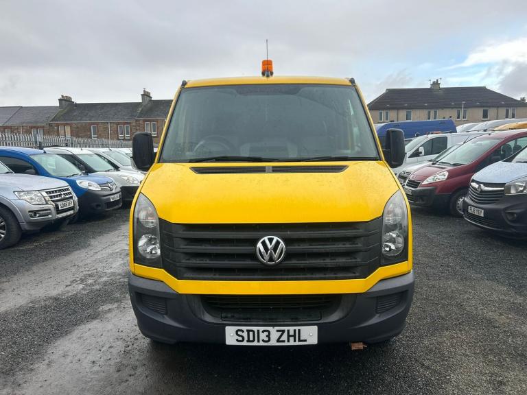 2013 Volkswagen Crafter 2.0 TDI 109PS Double Cab 11 FOOT BODY CAGED TIPPER CHASSIS CAB Diesel Manual