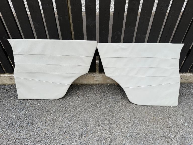 Classic mini leather rear trim cards / panels