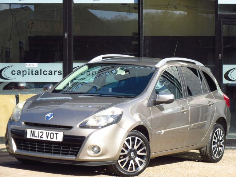 2012 Renault Clio 1.6 VVT GT Line TomTom Sport Tourer Auto Euro 5 5dr ESTATE Petrol Automatic