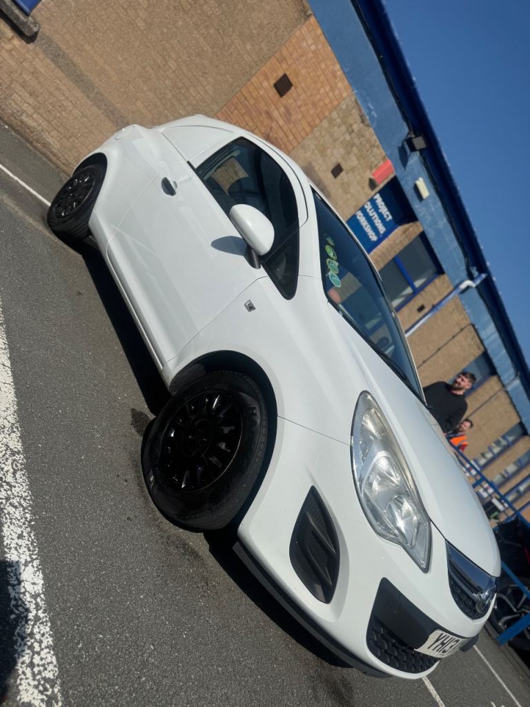 Vauxhall corsa van, low miles, timing chain, turbo, 12 month mot