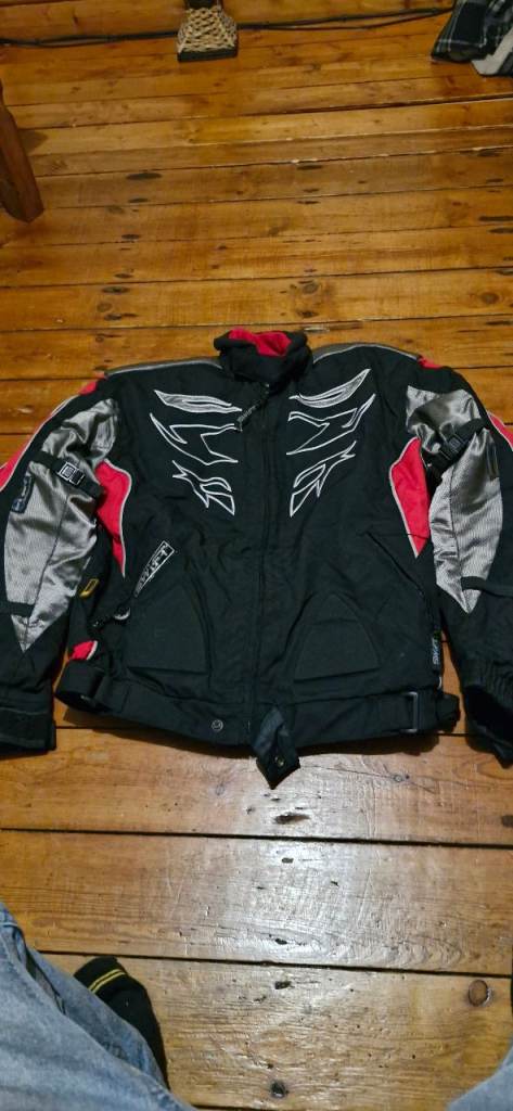 Motor bike  jacket trousers 