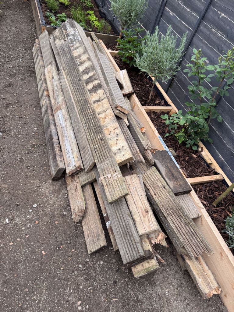 Lots of wood and timber
