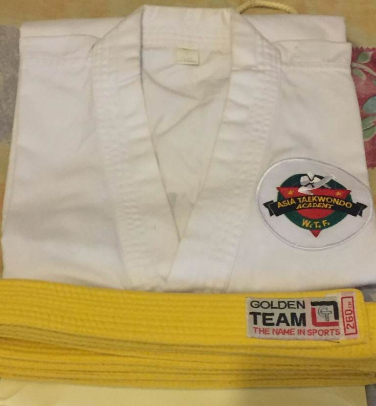 Taekwondo Suit For A Kid