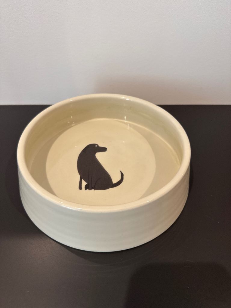 Fanella’s Friends dog food or water bowl
