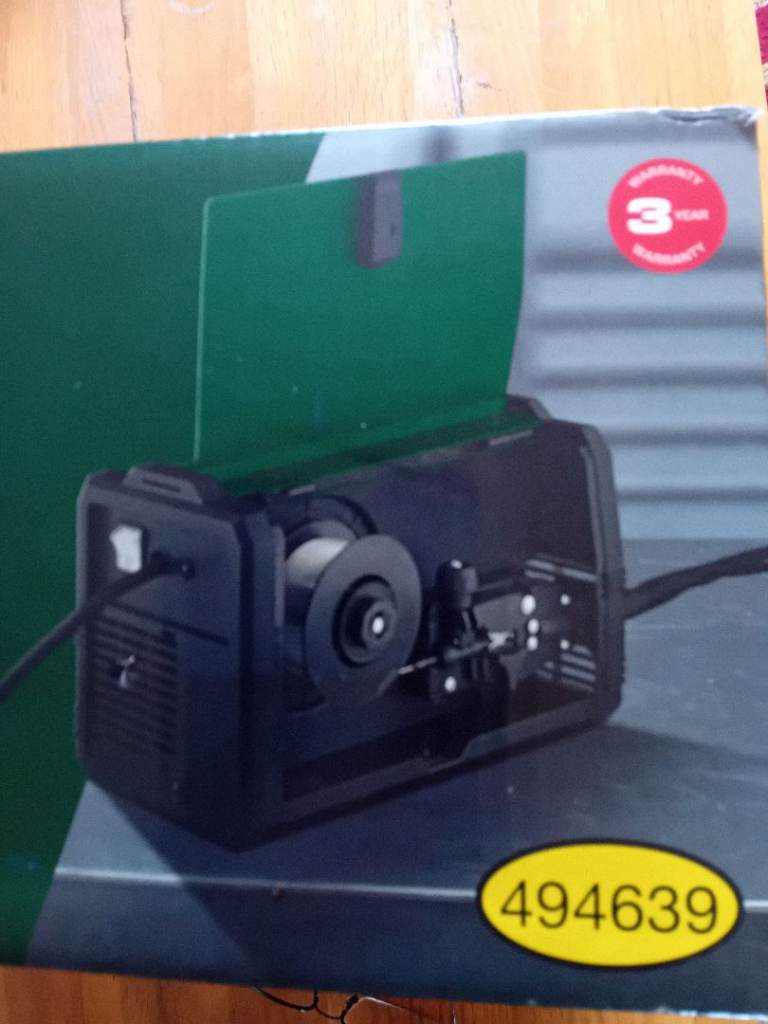 Parkside Inverter Flux Cored mig Wire Welder (new)