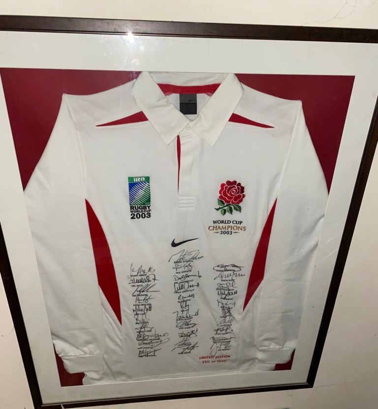 Signed World Cup Rugby Shirt