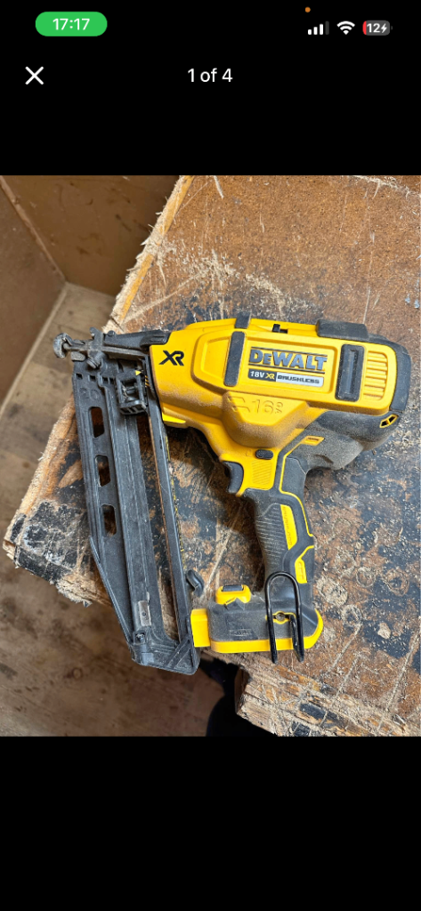 Dewalt nail gun second fix 