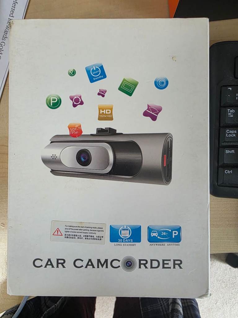 Dash Cam Camera Car New Boxed
