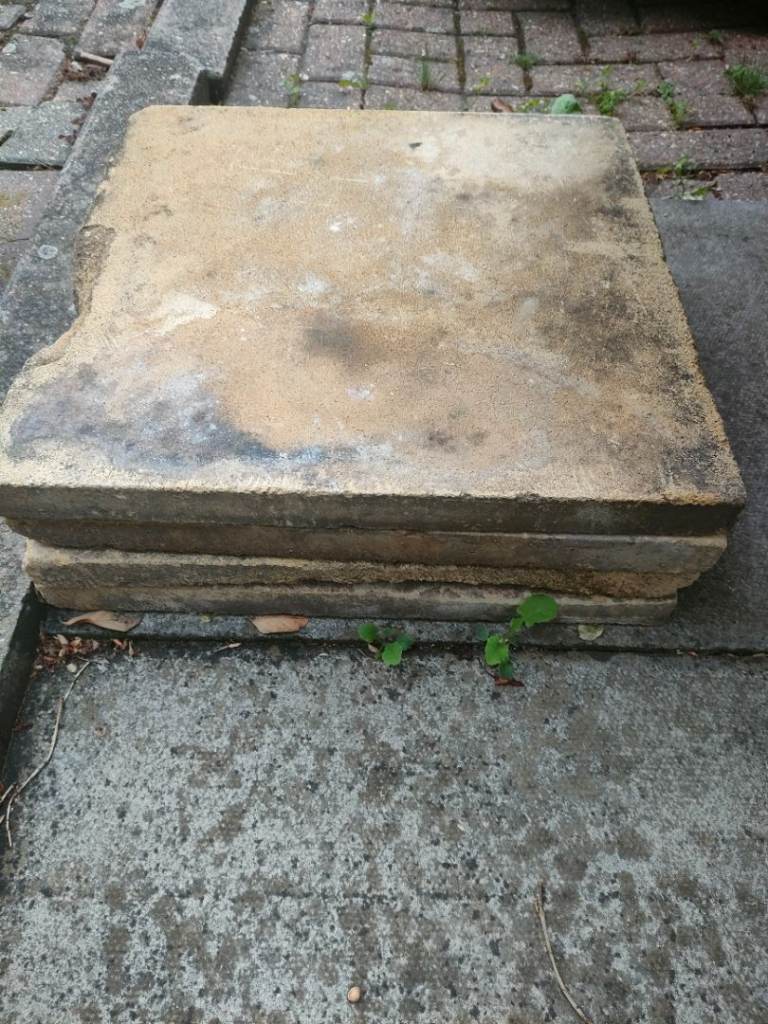 Square Garden Paving Slabs - Used Condition