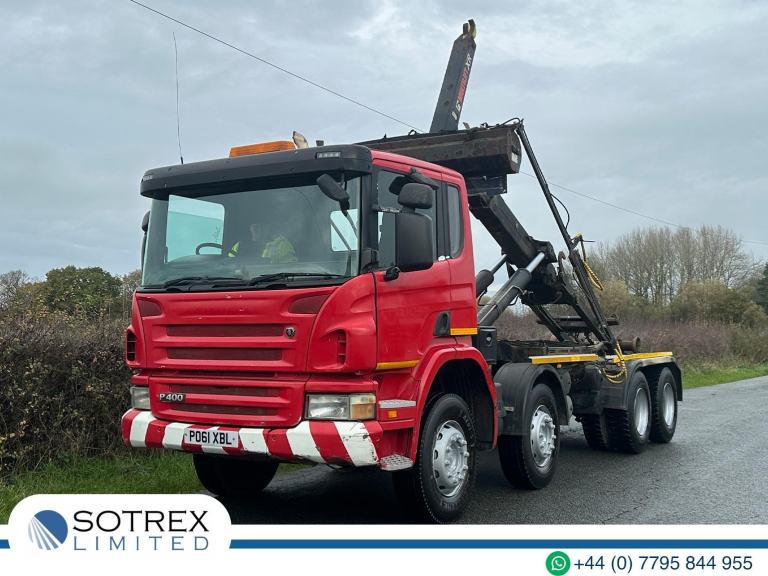 image for Scania P-SRS C-CLASS P400 8 X 4 Hook Loader