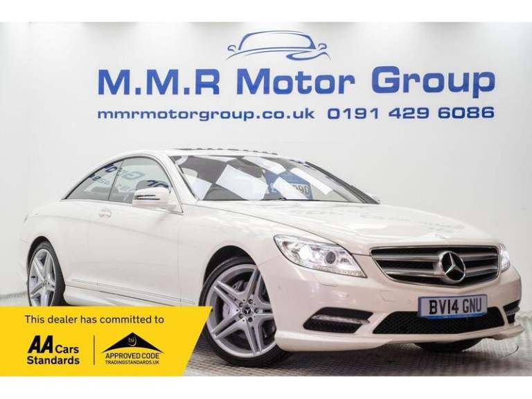 2014 Mercedes-Benz CL 4.7 CL500 V8 BlueEfficiency G-Tronic+ Euro 5 (s/s) 2dr Coupe Petrol Automatic