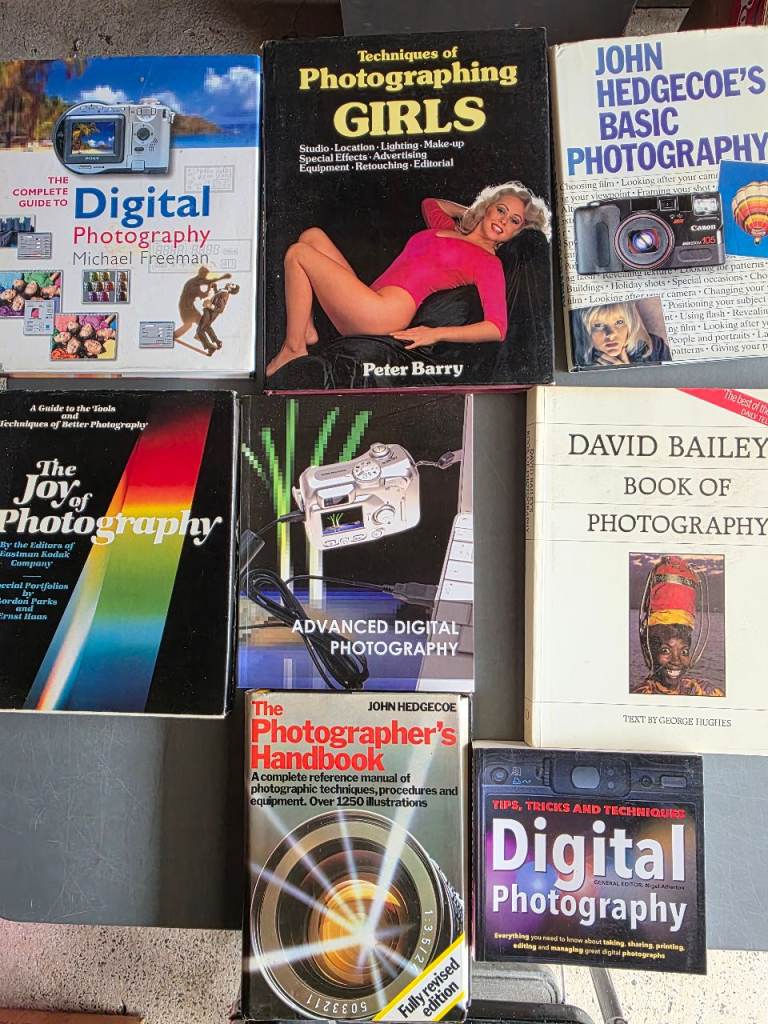 Selection of Photography Books – Great for Enthusiasts