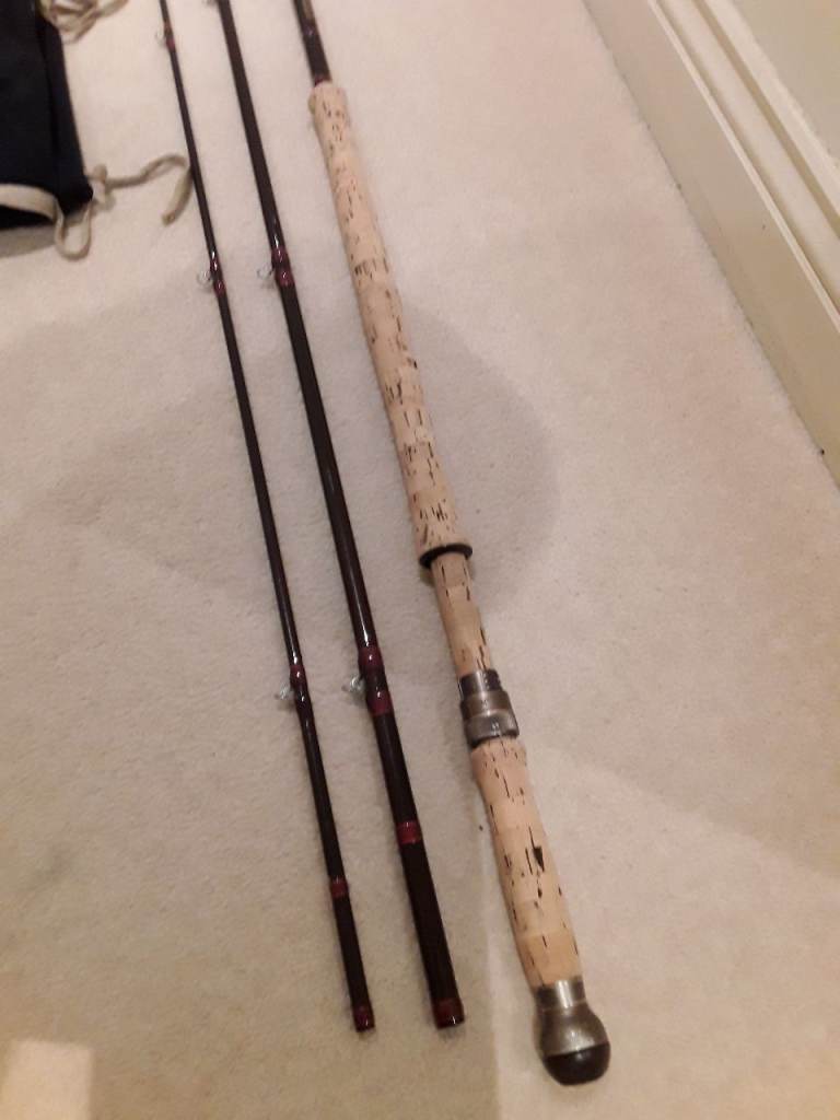 Hardy 15 Foot 4 Inch Graphite De Luxe Salmon Fly Rod #10