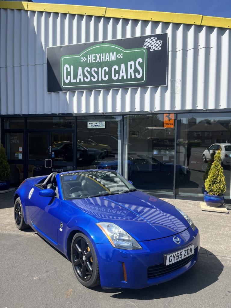 2005 Blue Nissan 350Z Convertible 3.5 V6