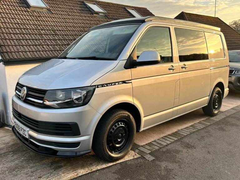 VW T6 Highline SWB, 4 Birth Camper / kombi 2018, DSG Tailgate twin sliding doors Skyline Roof 