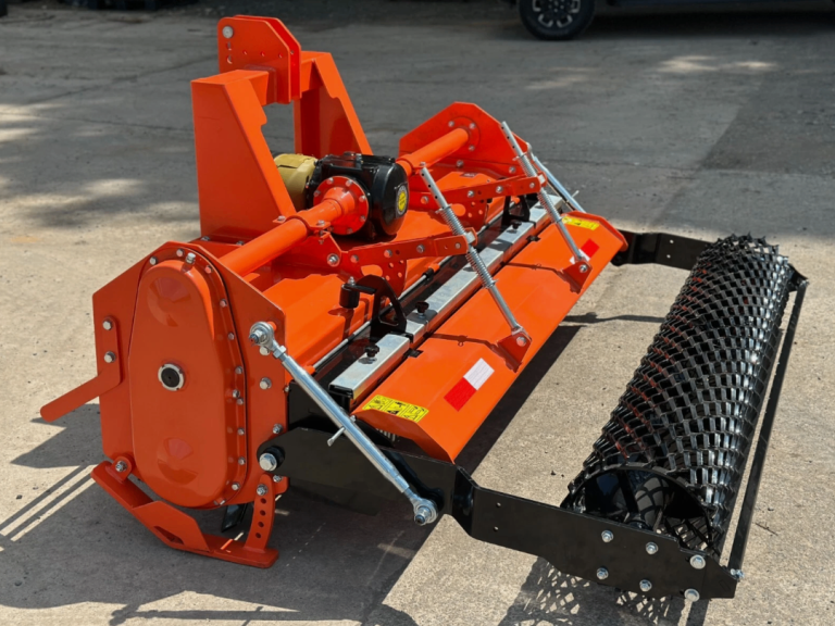 NEW Heavy Duty 200 cm Stone Burier Rotavator Tiller Packer Roller for tractor
