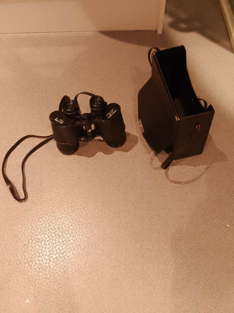 image for Binoculars with case.