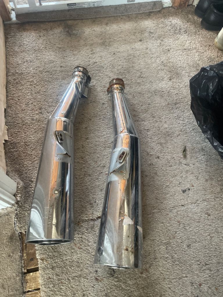 Xjr 1300 exhaust 