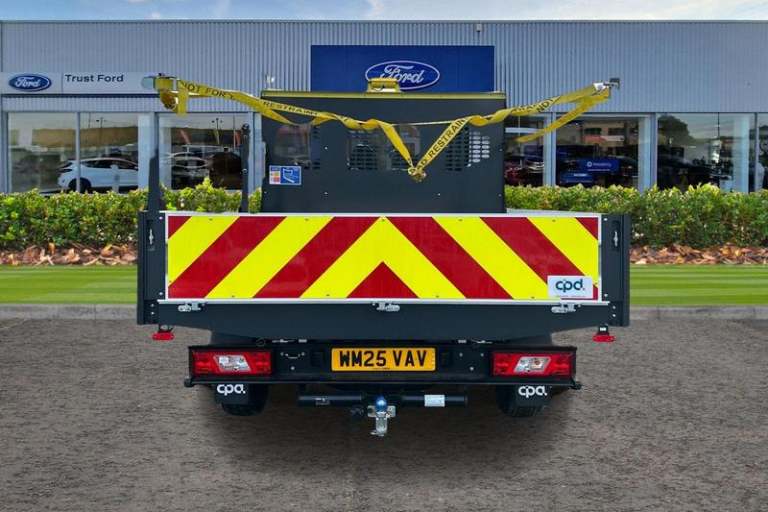 2025 Ford Transit 350 Trend L3 LWB Double Cab Dropside RWD 2.0 EcoBlue 165ps HDE DAP, AIR CON CHA...