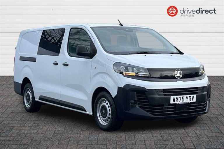 2026 Vauxhall Vivaro 2.0 Turbo D Prime XL Crew Van Double Cab 6dr Diesel Manual LWB Euro 6 (145  ...