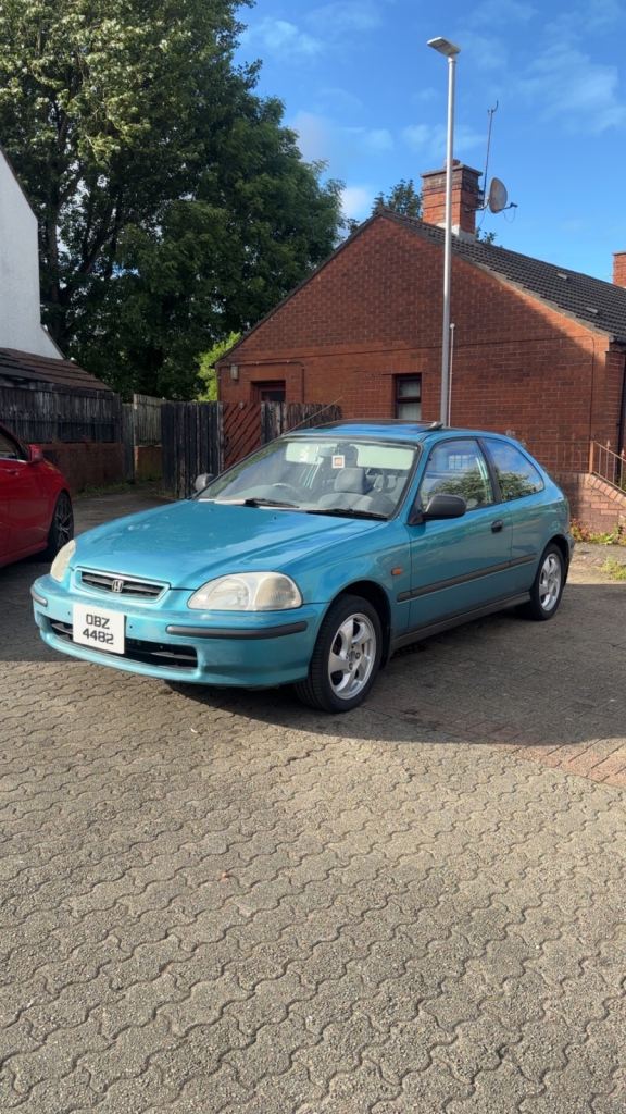 Honda, CIVIC, Hatchback, 1996, Manual, 1396 (cc), 3 doors