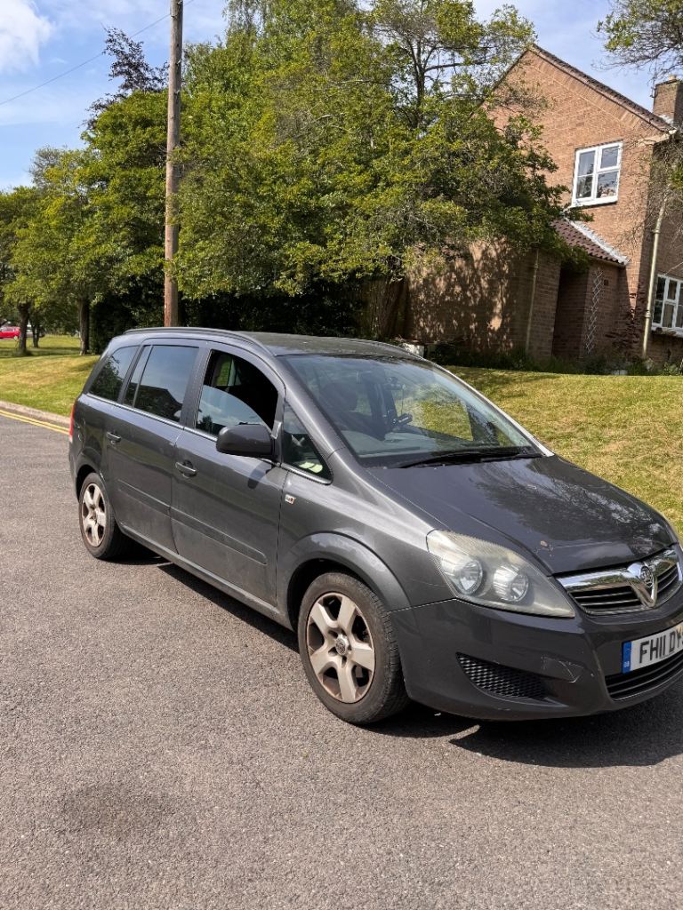 Vauxhall, ZAFIRA, MPV, 2011, Manual, 1796 (cc), 5 doors