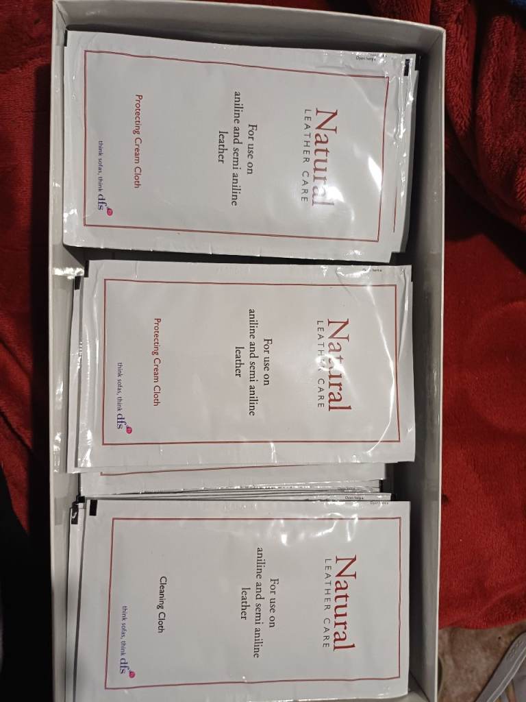 Dfs natural leather sofa cleaner care kit