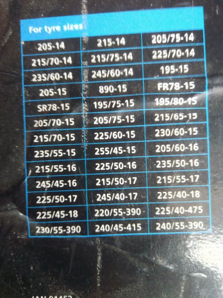 Snow Chains reduced for quick sale