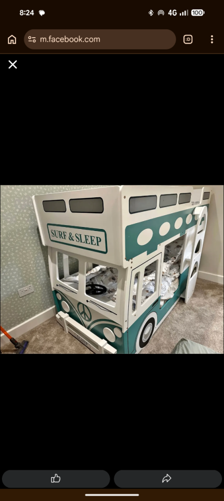 Julian Bowen Camper Van Bunk Bed – Fun Kids Bed