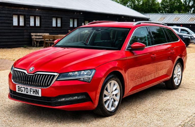 SKODA SUPERB 150HP SE Technology Red Auto Diesel 2020