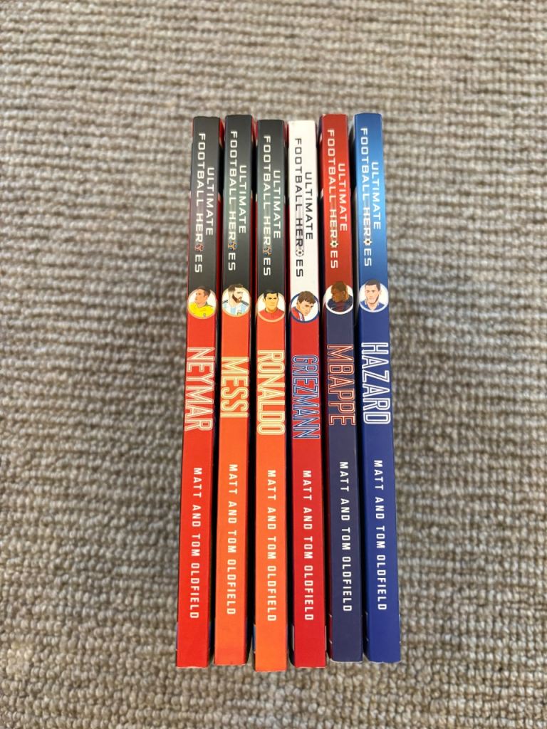 6 bundles of Ultimate Football Heroes books 