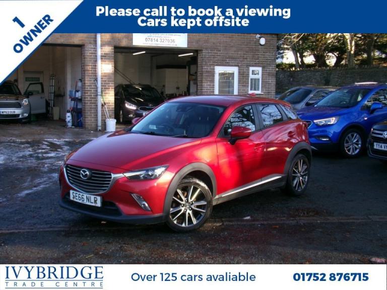 2017 66 MAZDA CX-3 2.0 SKYACTIV-G SPORT NAV SUV 5DR PETROL MANUAL EURO 6 (S/S) (