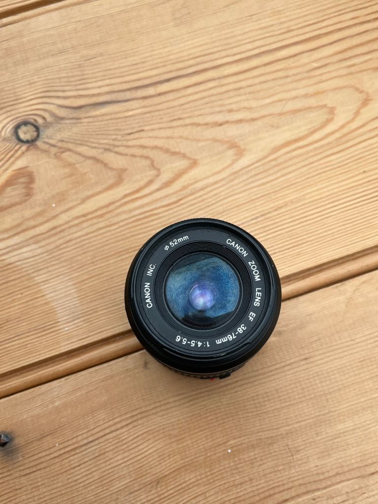 Untested canon zoom camera lens