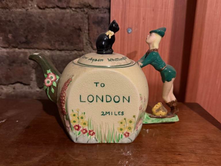 Dick Whittington vintage Teapot mid 20th century