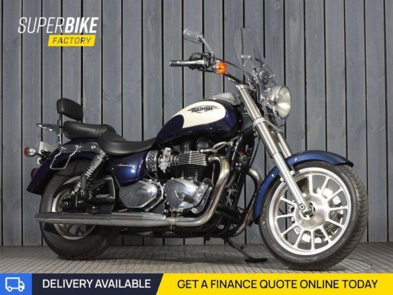 2010 10 TRIUMPH BONNEVILLE AMERICA 865