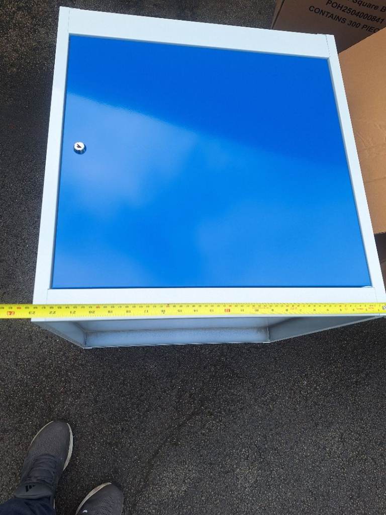 BRAND NEW LOCKABLE METAL CUPBOARDS 