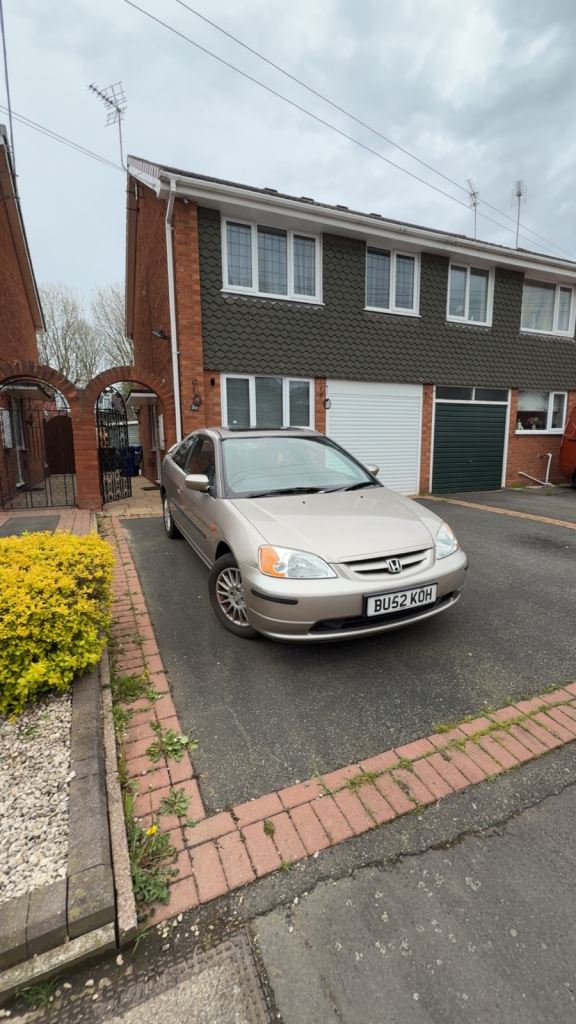 Automatic Honda EM2, CIVIC, Coupe, 2002, Other, 1668 (cc), 2 doors