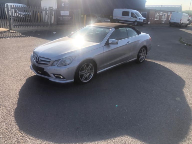 Mercedes-Benz, E CLASS, Convertible, 2010, Semi-Auto, 2987 (cc), 2 doors