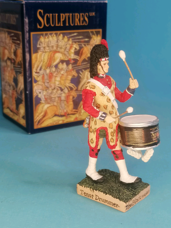 3,5 inch Tenor Drummer Figurine. Brand new. 