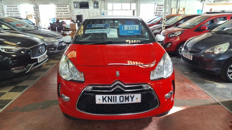 2011 Citroen DS3 1.6 HDi Diesel 110 DSport 3-Door From £2,995 + Retail Package HATCHBACK Diesel M...